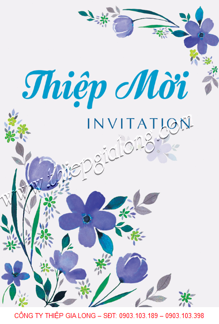 thiệp mời sinh nhật hoa văn thiệp mời sinh nhật hoa văn