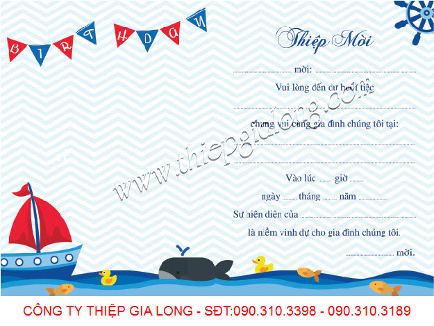 In Thiệp Thôi Nôi Cho Bé In Thiệp Thôi Nôi Cho Bé