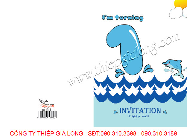 Thiệp thôi nôi cho bé Thiệp thôi nôi cho bé