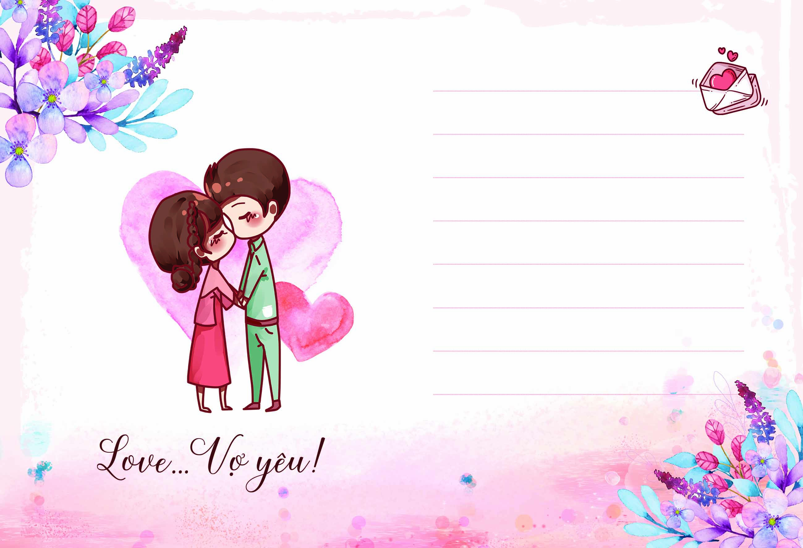 thiệp valentine