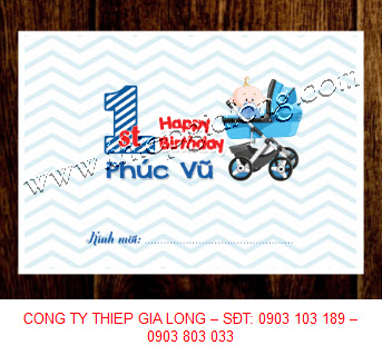 bao thư thiệp mời thôi nôi 