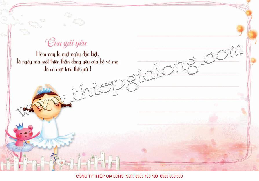 Mẫu thiệp sinh nhật đẹp 