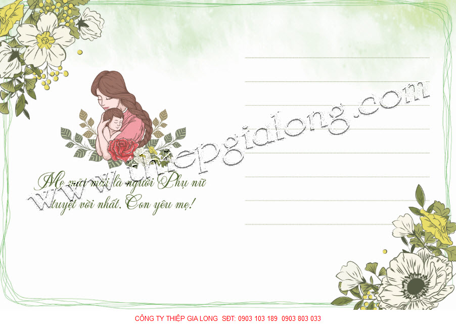 Thiệp sinh nhật Mẫu thiệp sinh nhật đẹp