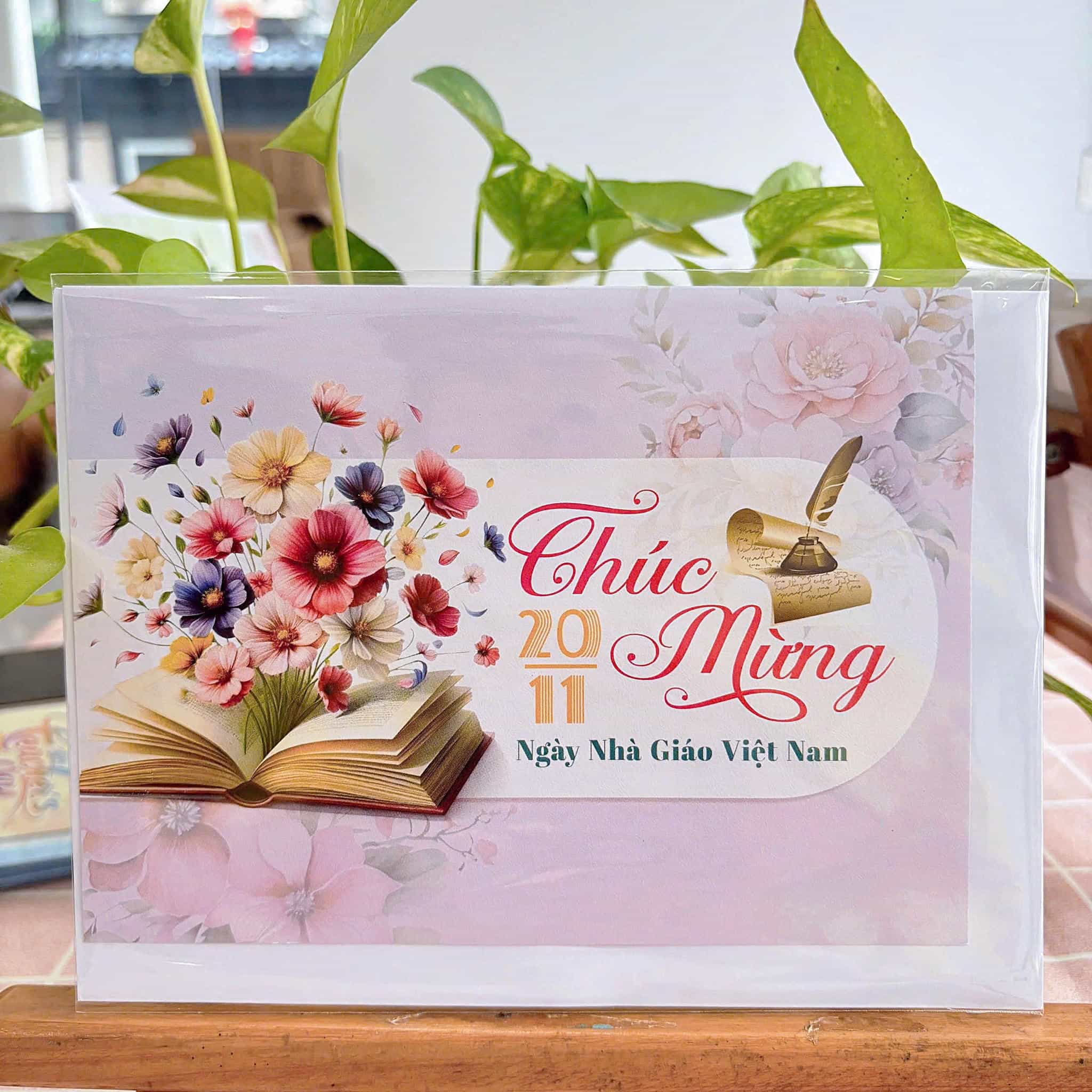 Thiệp 20/11 tặng giáo viên Thiệp 20/11 tặng giáo viên