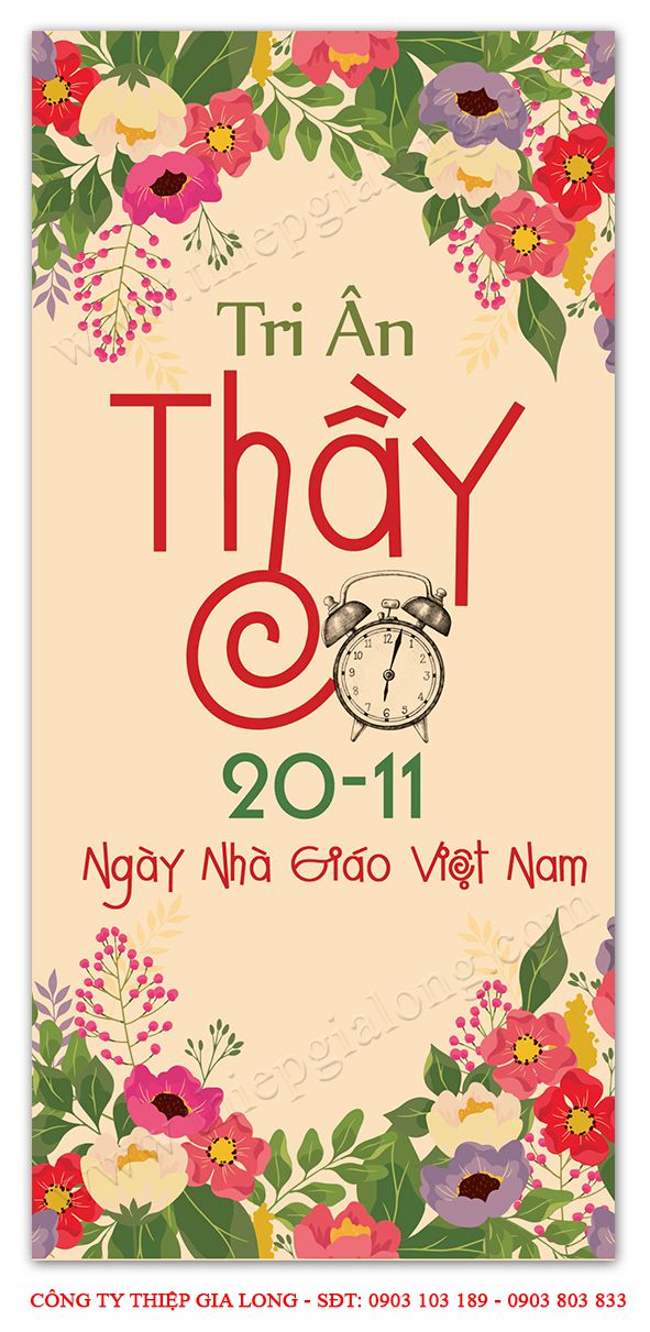 thiệp 20 tháng 11