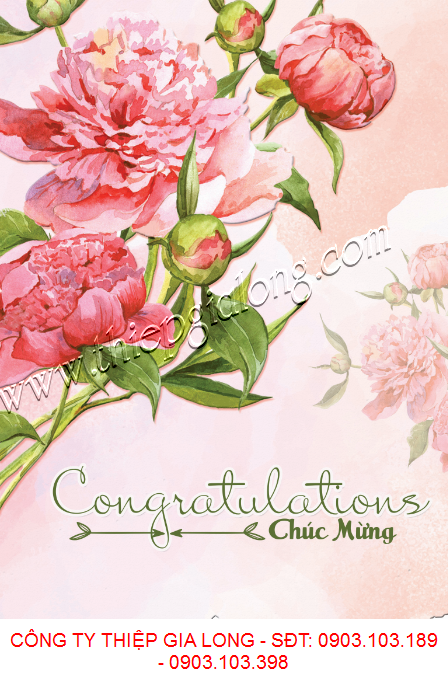 thiệp chúc mừng