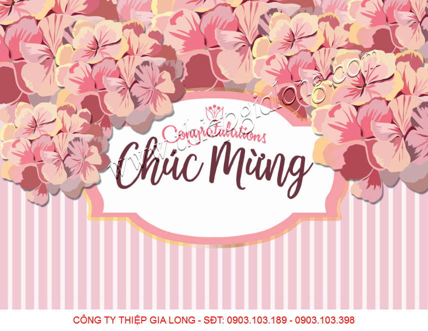 thiệp chúc mừng