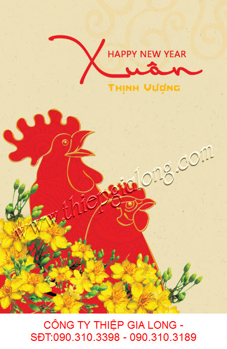 thiệp chúc tết