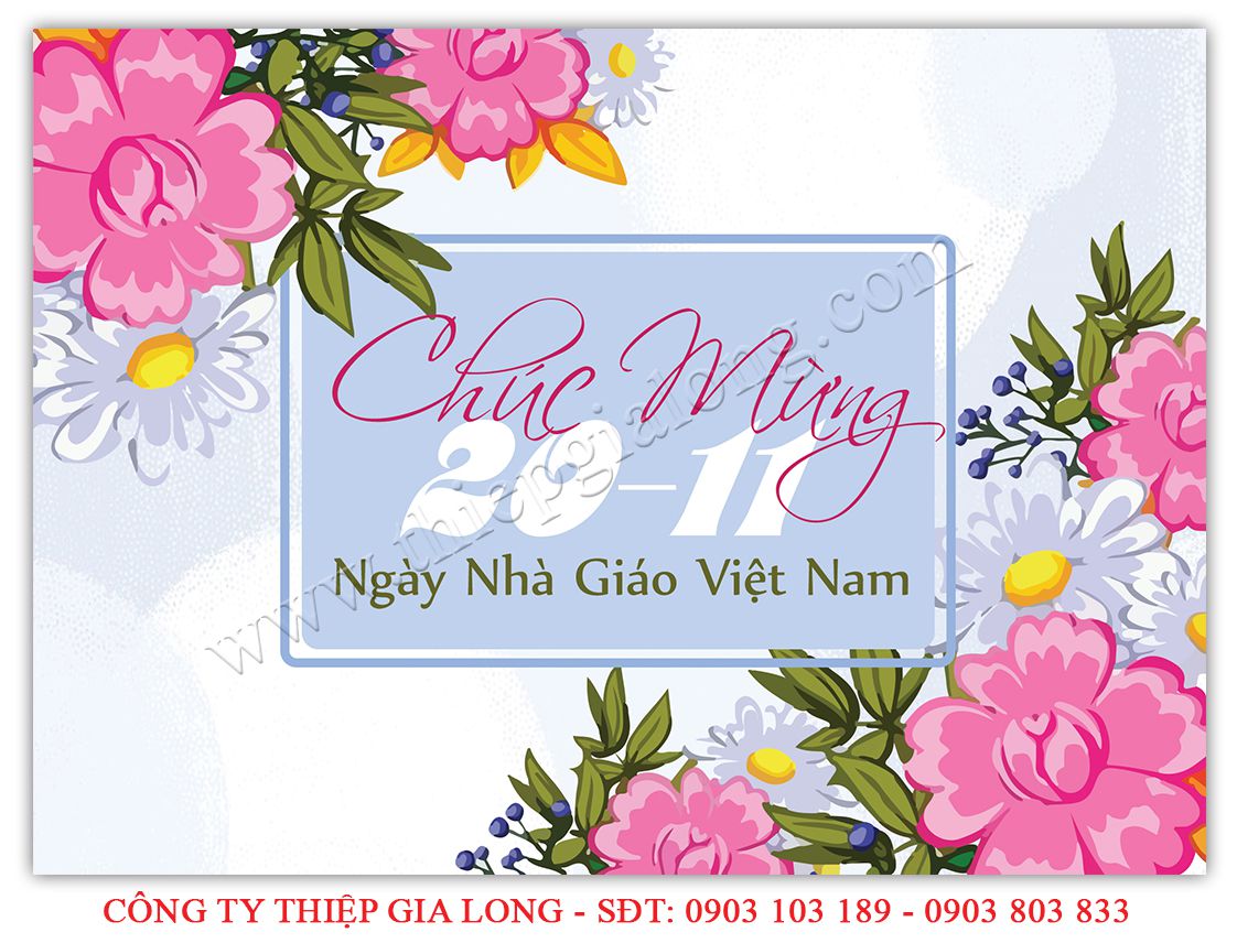 thiệp 20.11 đẹp