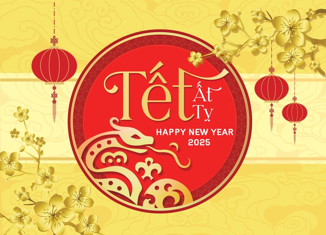 thiệp chúc Tết Ất Tỵ 2025 thiệp chúc Tết Ất Tỵ 2025