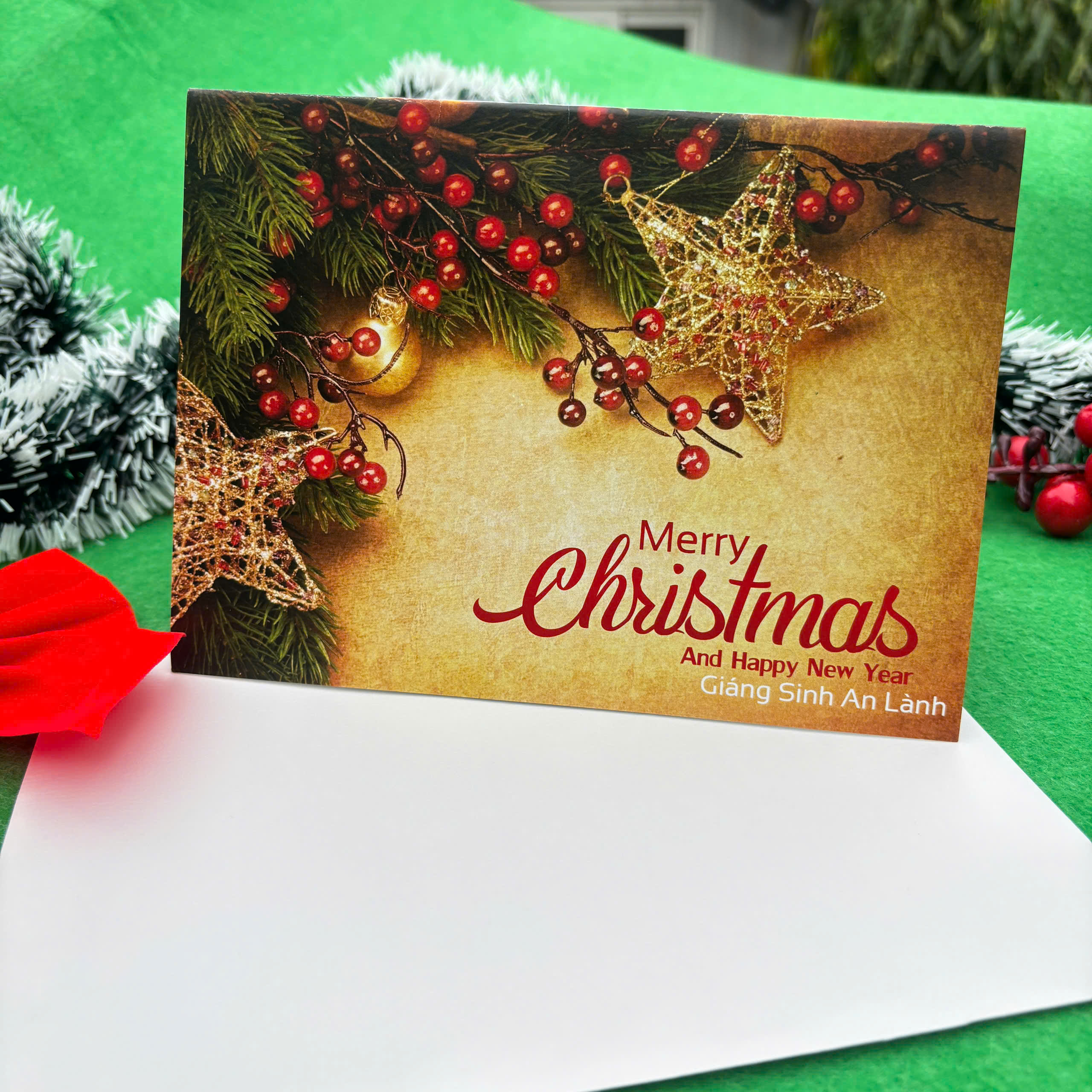 thiệp giáng sinh 3d