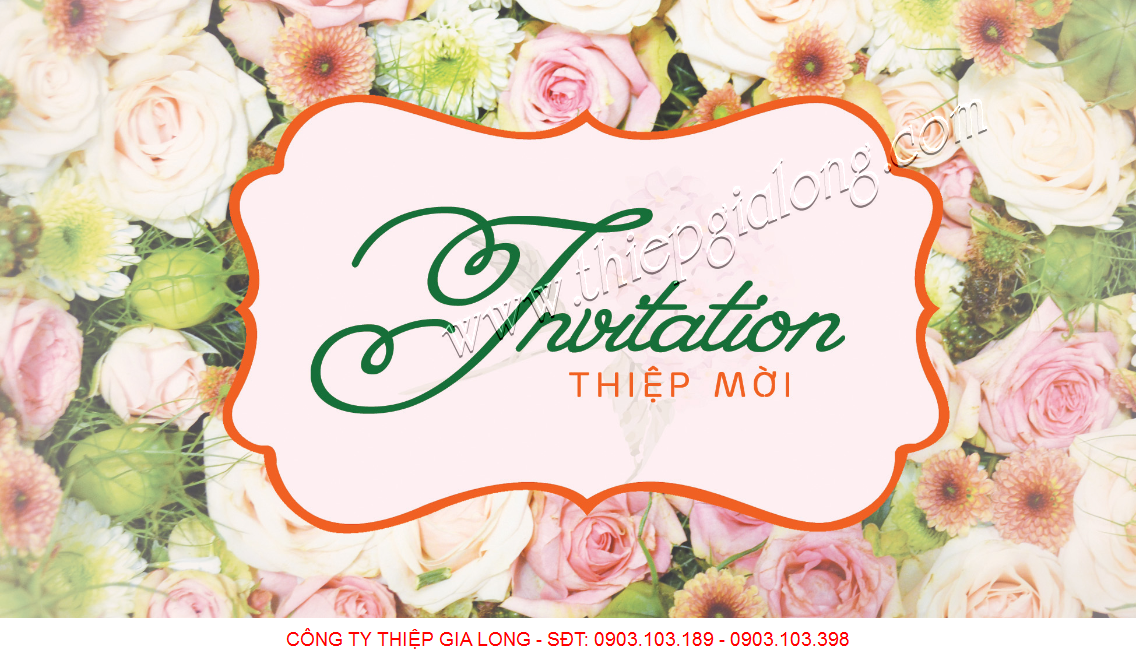 thiệp mời sinh nhật ép nhũ sang trọng