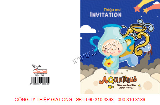 thiệp mời sinh nhật