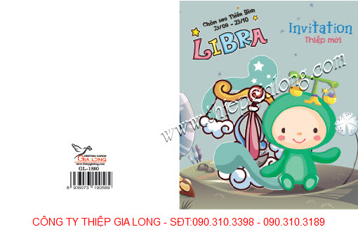 thiệp mời sinh nhật