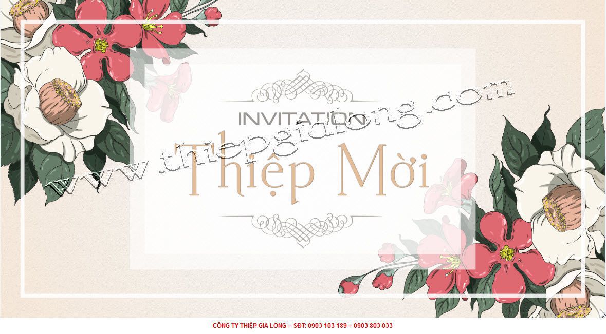 thiệp mời sinh nhật 