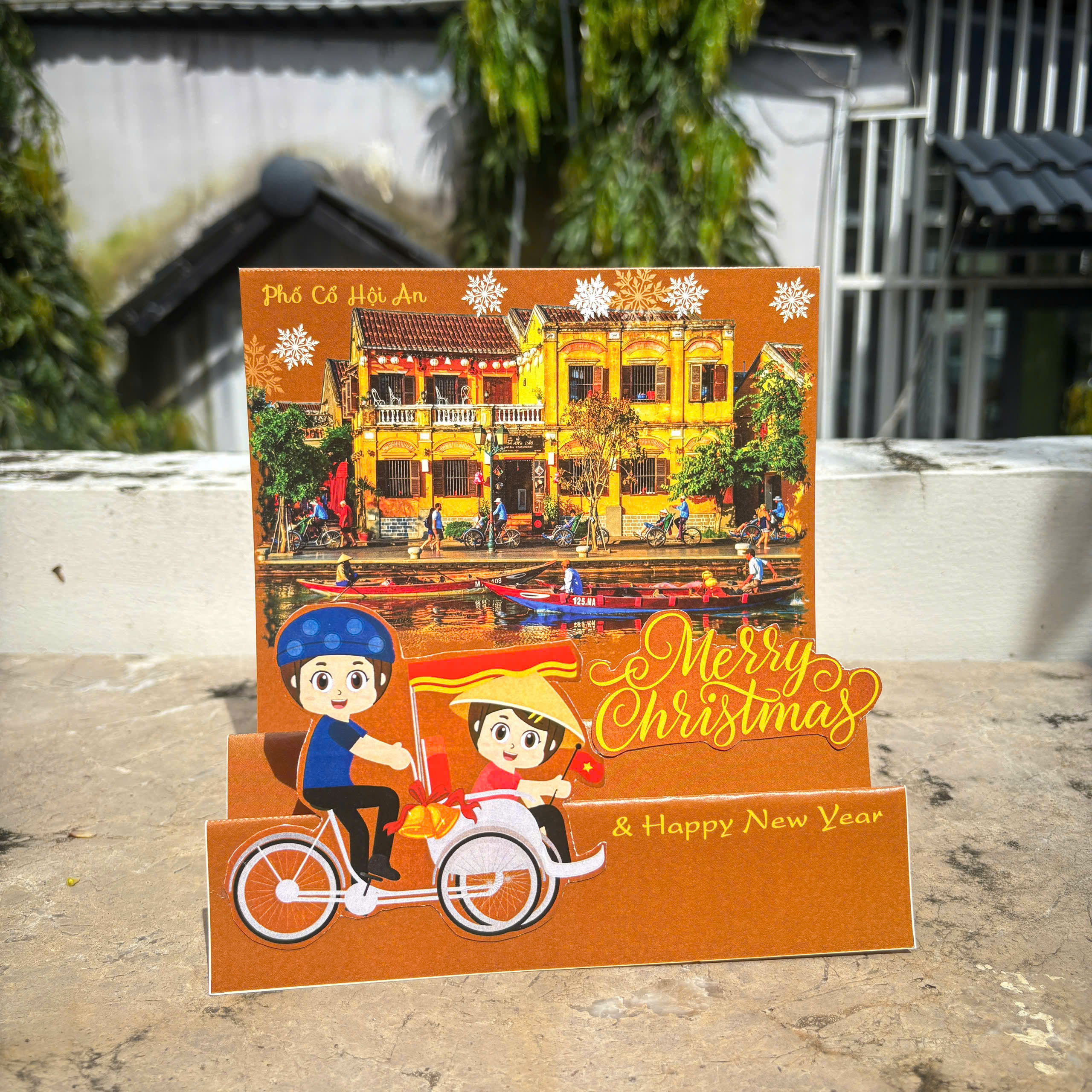 Thiệp Noel sang trọng