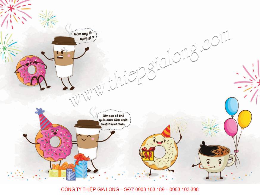 Thiệp chúc mừng sinh nhật Thiệp chúc mừng sinh nhật sang trọng