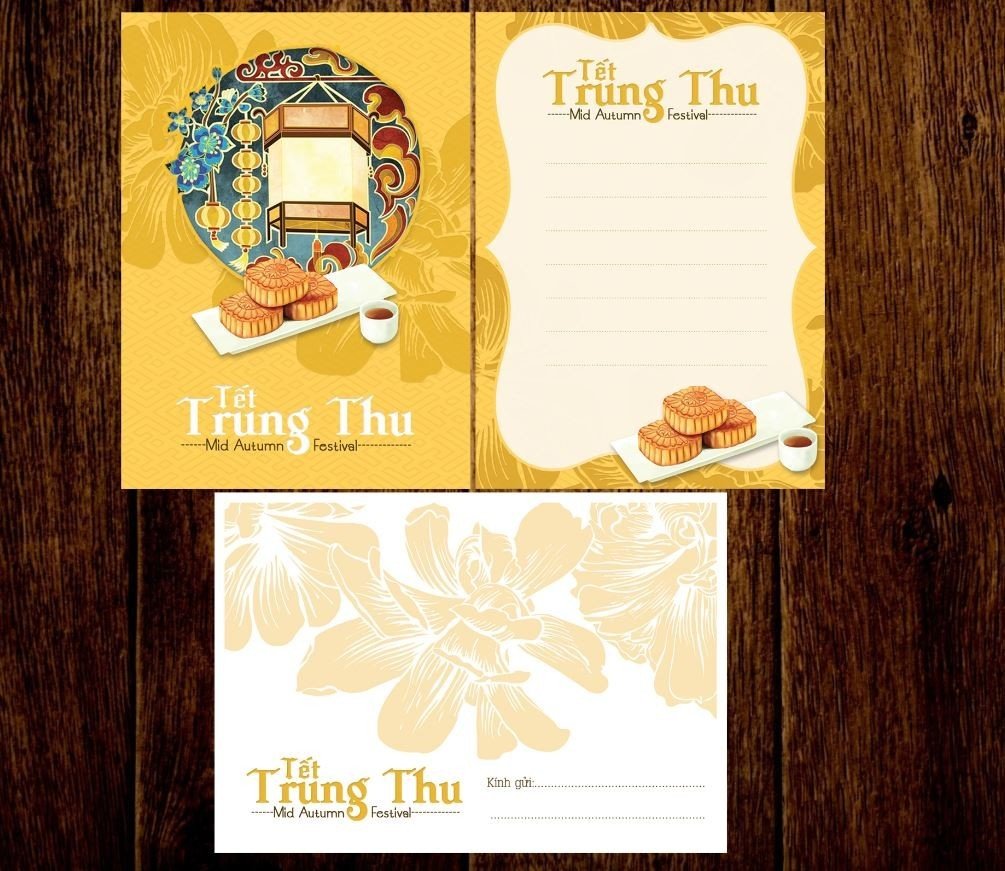 thiệp trung thu
