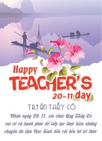 Thiệp 20 tháng 11 Online