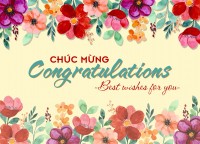 Thiệp Chúc Mừng Có Sẵn
