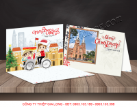 Thiệp Noel 3D-POP UP