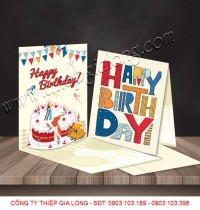 Thiệp Sinh Nhật 3D