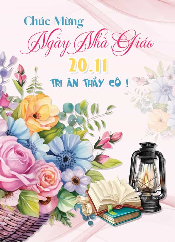 Mẫu thiệp 20/11 CA-1045