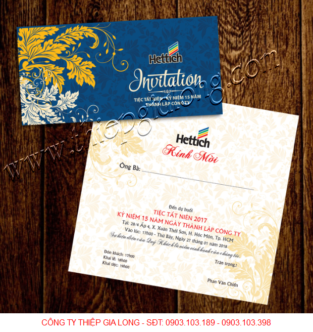 Mẫu thiệp mời giới thiệu sản phẩm mới TM-06