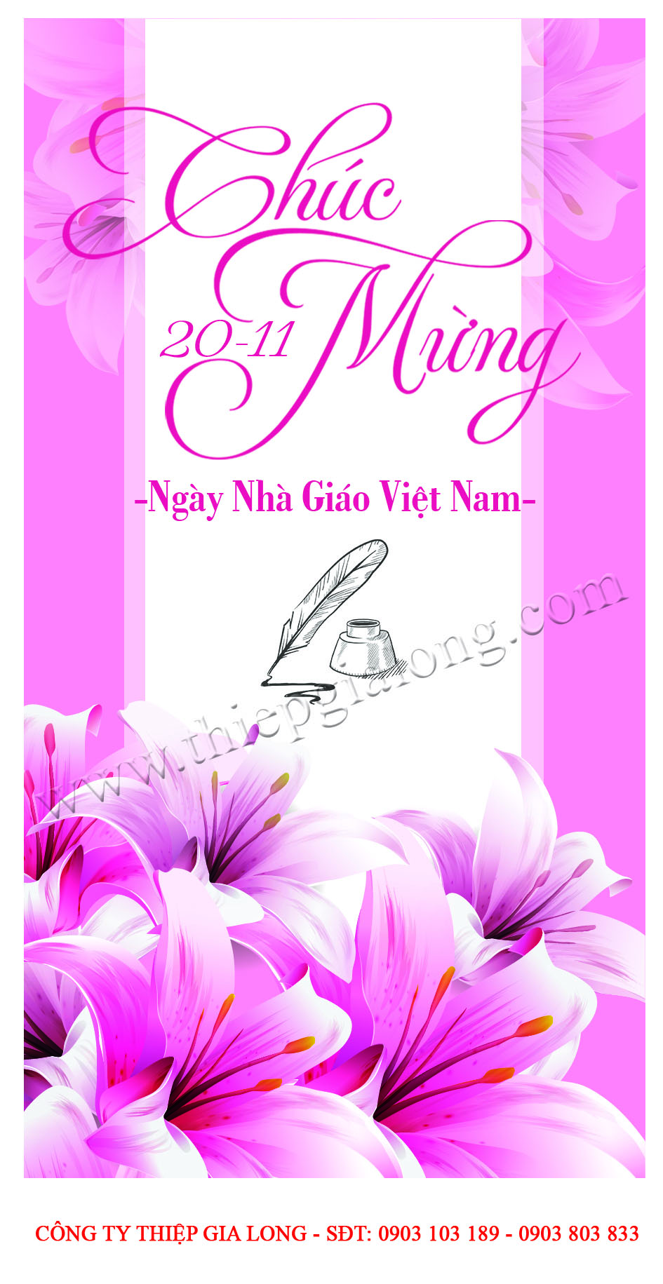 Thiệp 20-11 CA-823
