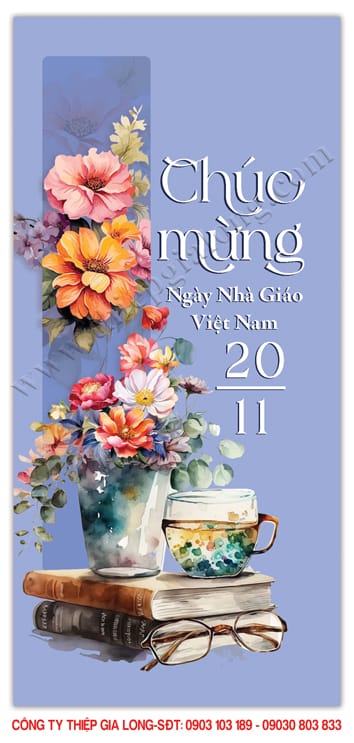 Thiệp 20 11 đẹp GL-3377