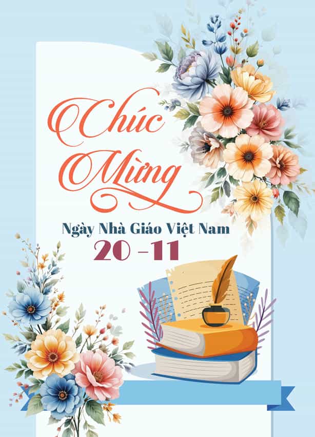 Thiệp 20/11 đẹp GL-3499