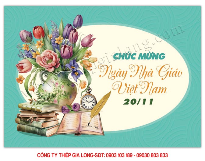 Thiệp 20 11 đẹp nhất GL-3383