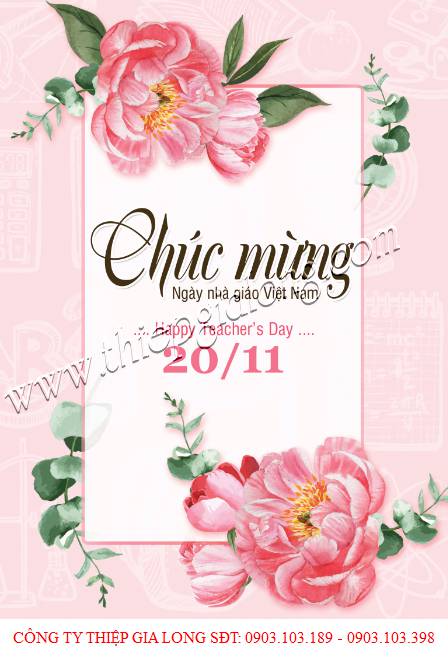 Thiệp 20-11 GL-2336