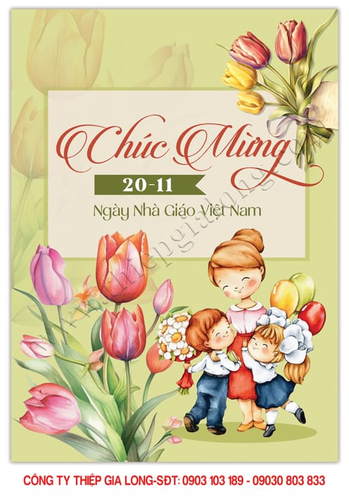 Thiệp 20 11 GL-3381