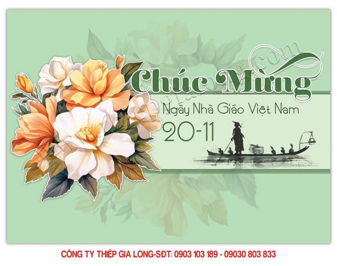 Thiệp 20 -11 GL-3385