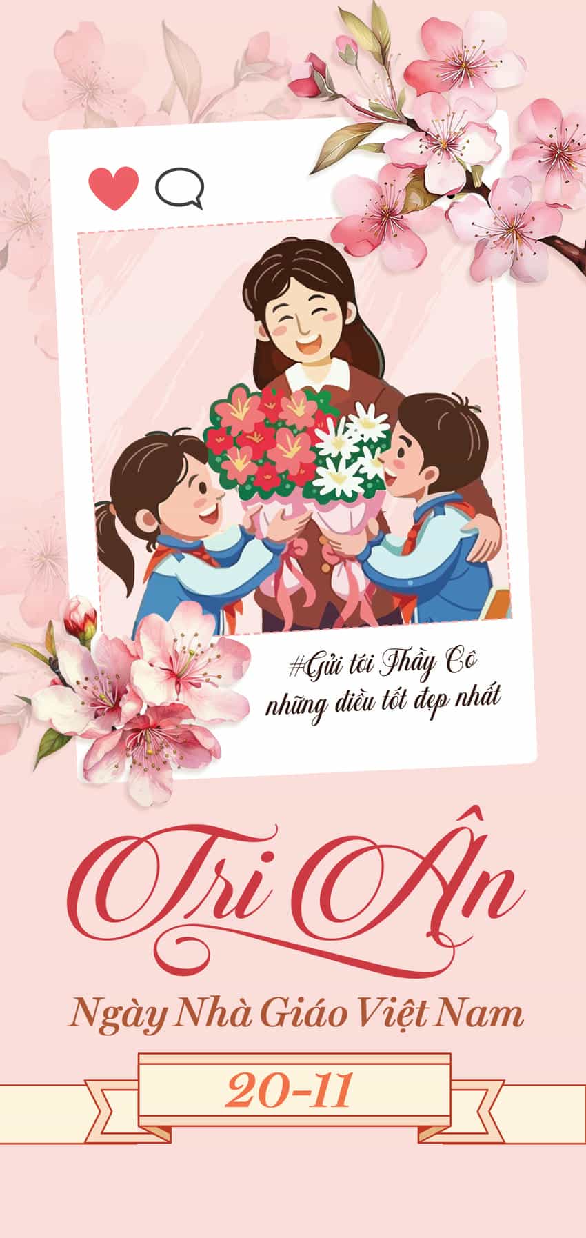 Thiệp 20/11 GL-3489