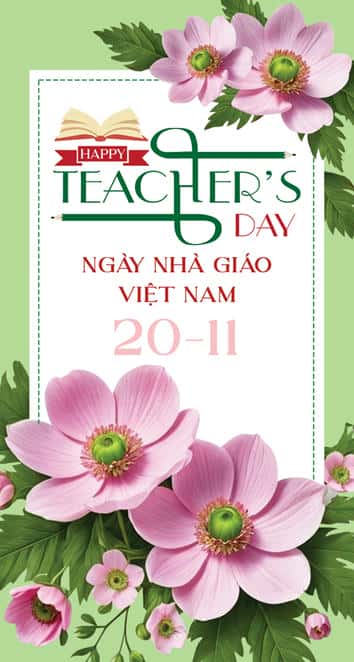 Thiệp 20 tháng 11 CA-1105