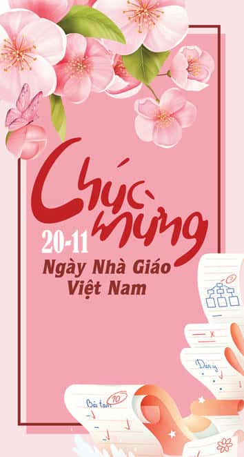 Thiệp 20 tháng 11 CA-1115