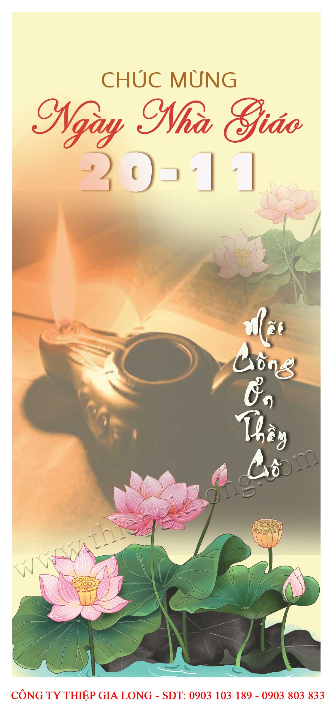 thiệp 20 tháng 11 CA-803