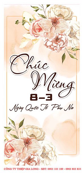 Thiệp 8 tháng 3 độc đáo CA-855