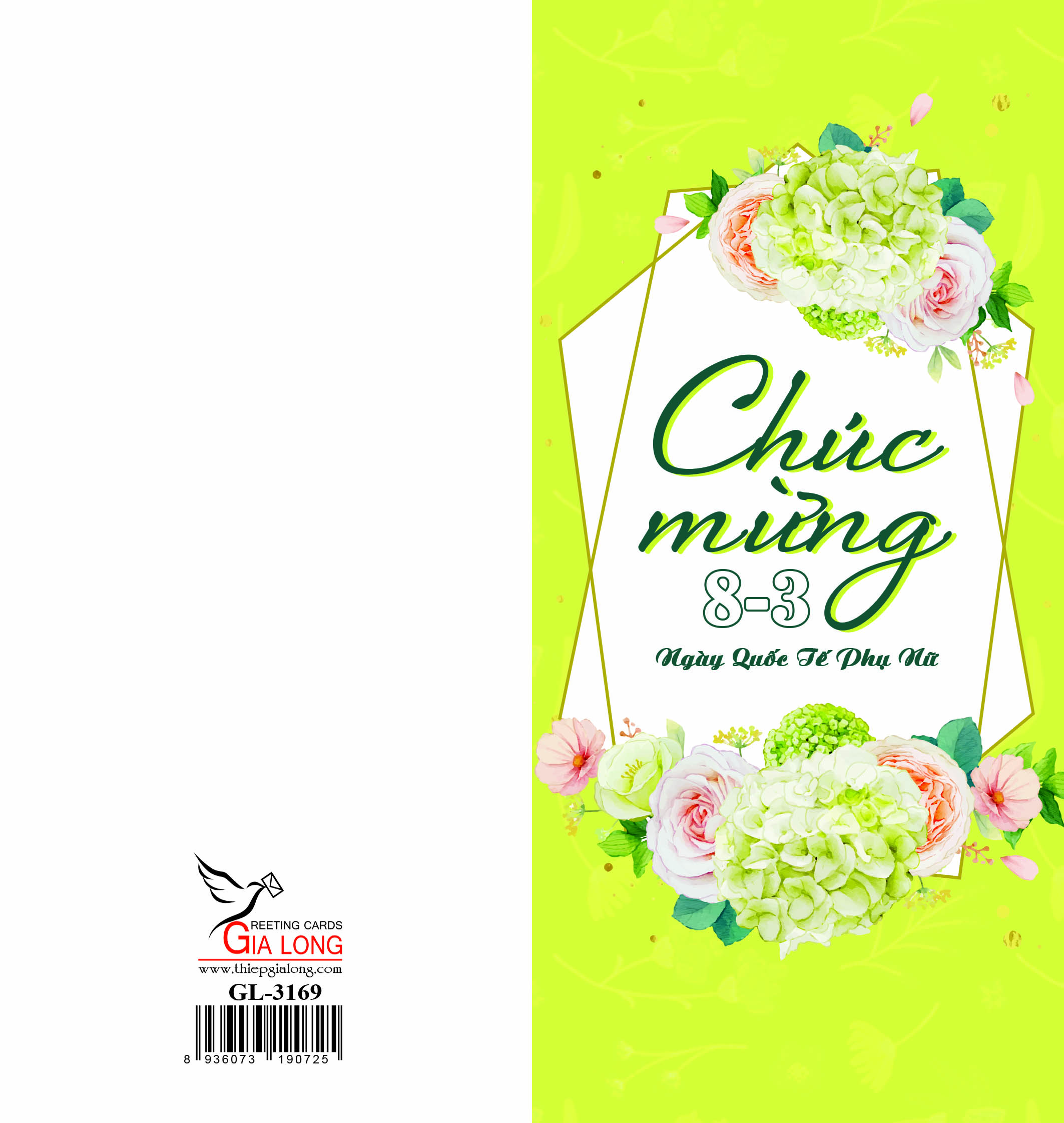 Thiệp 8 tháng 3 tặng mẹ GL-3169