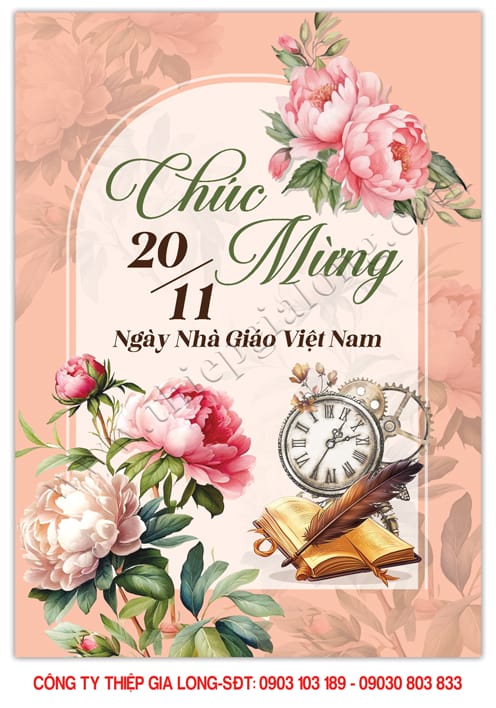 Thiệp chúc mừng 20 11 GL-3380