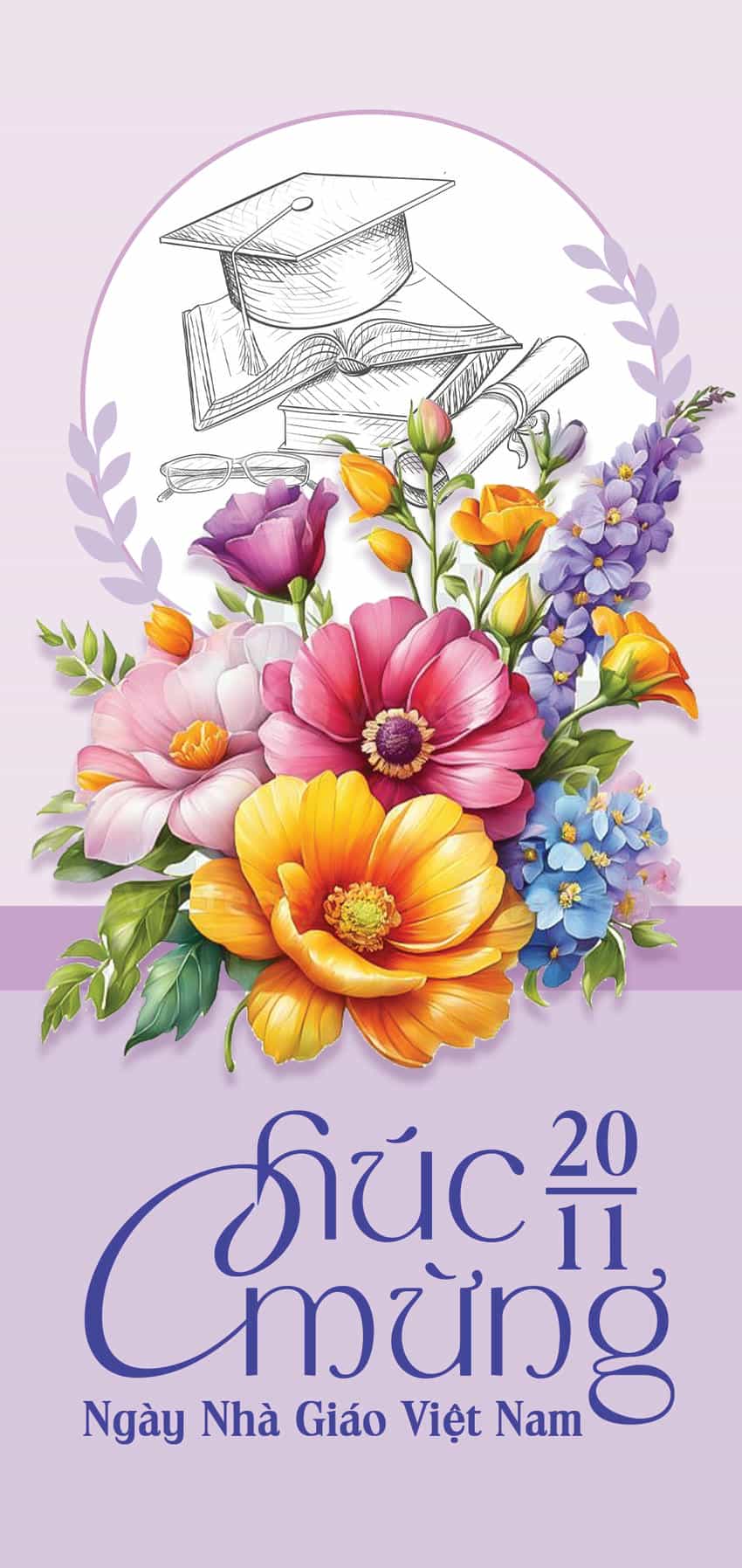 Thiệp chúc mừng 20/11 GL-3492