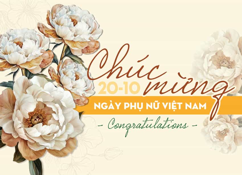 Thiệp chúc mừng 20 tháng 10 CA-1060