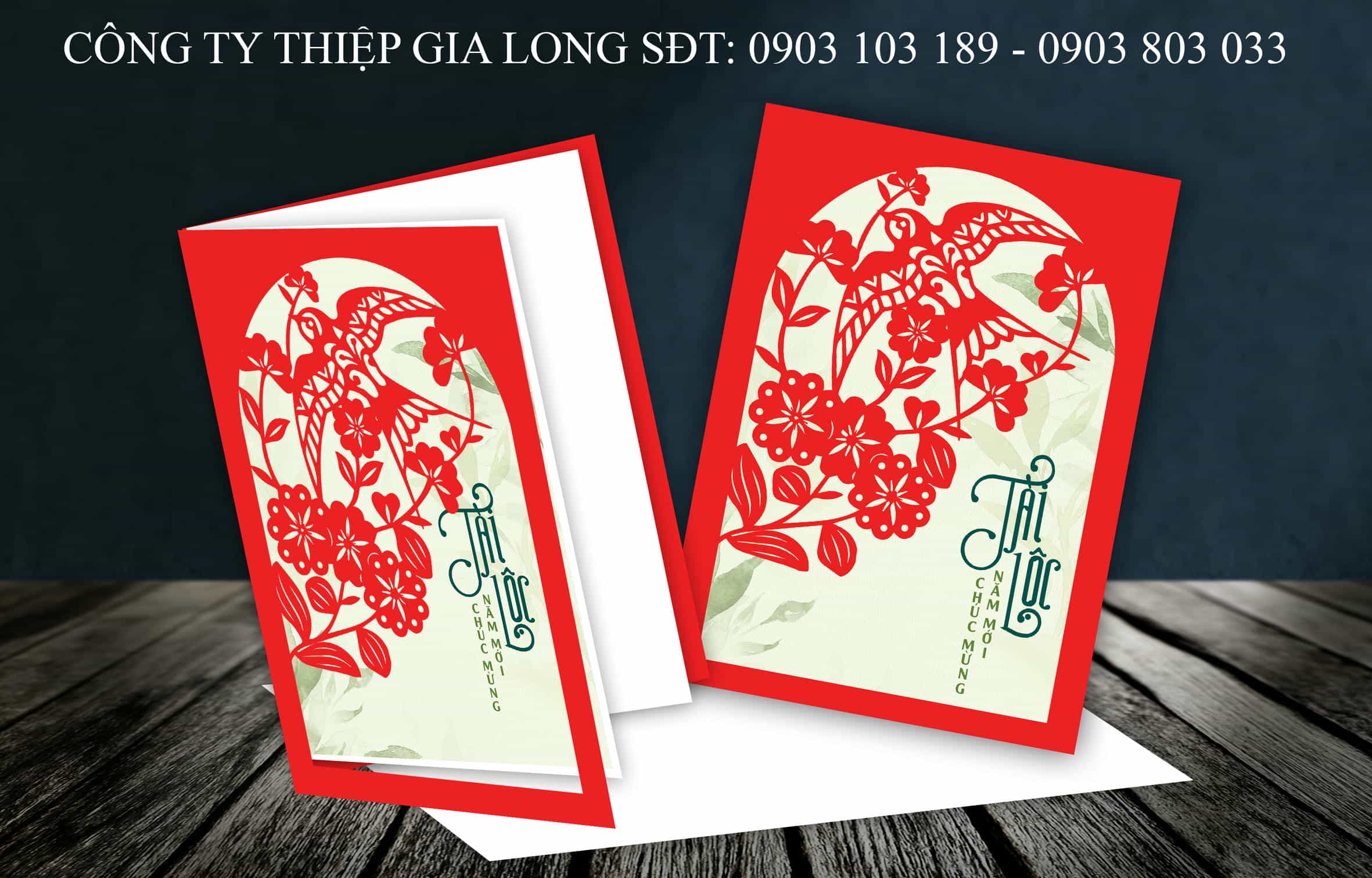 Thiệp chúc mừng năm mới 2026 GL-3587