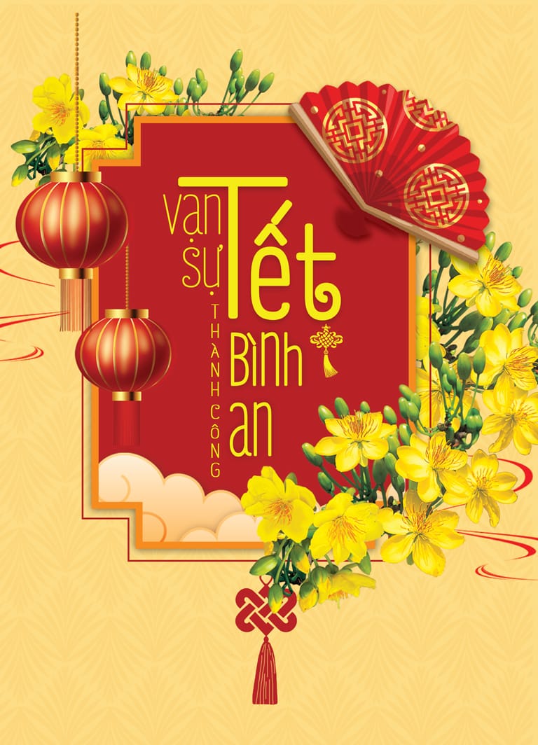 Thiệp chúc mừng năm mới GL-3440