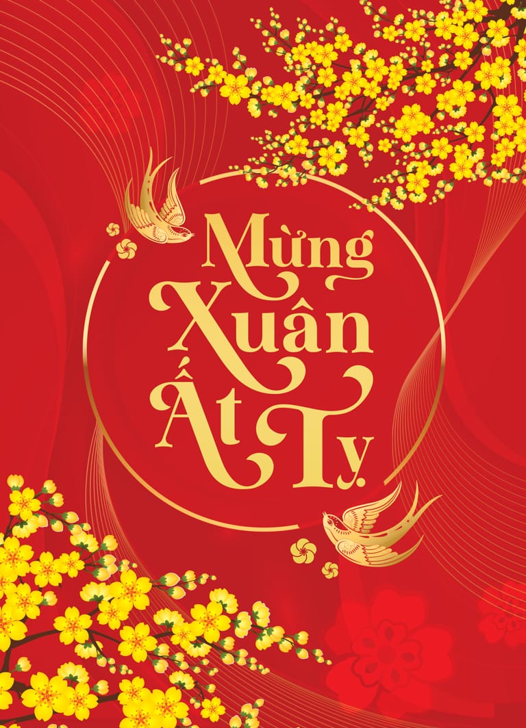 Thiệp chúc mừng năm mới GL-3457