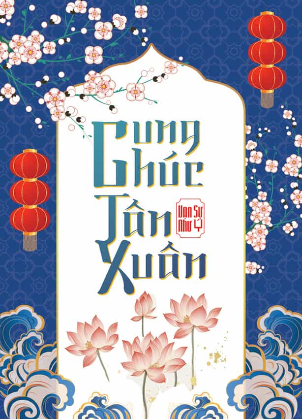 Thiệp chúc mừng năm mới GL-3556