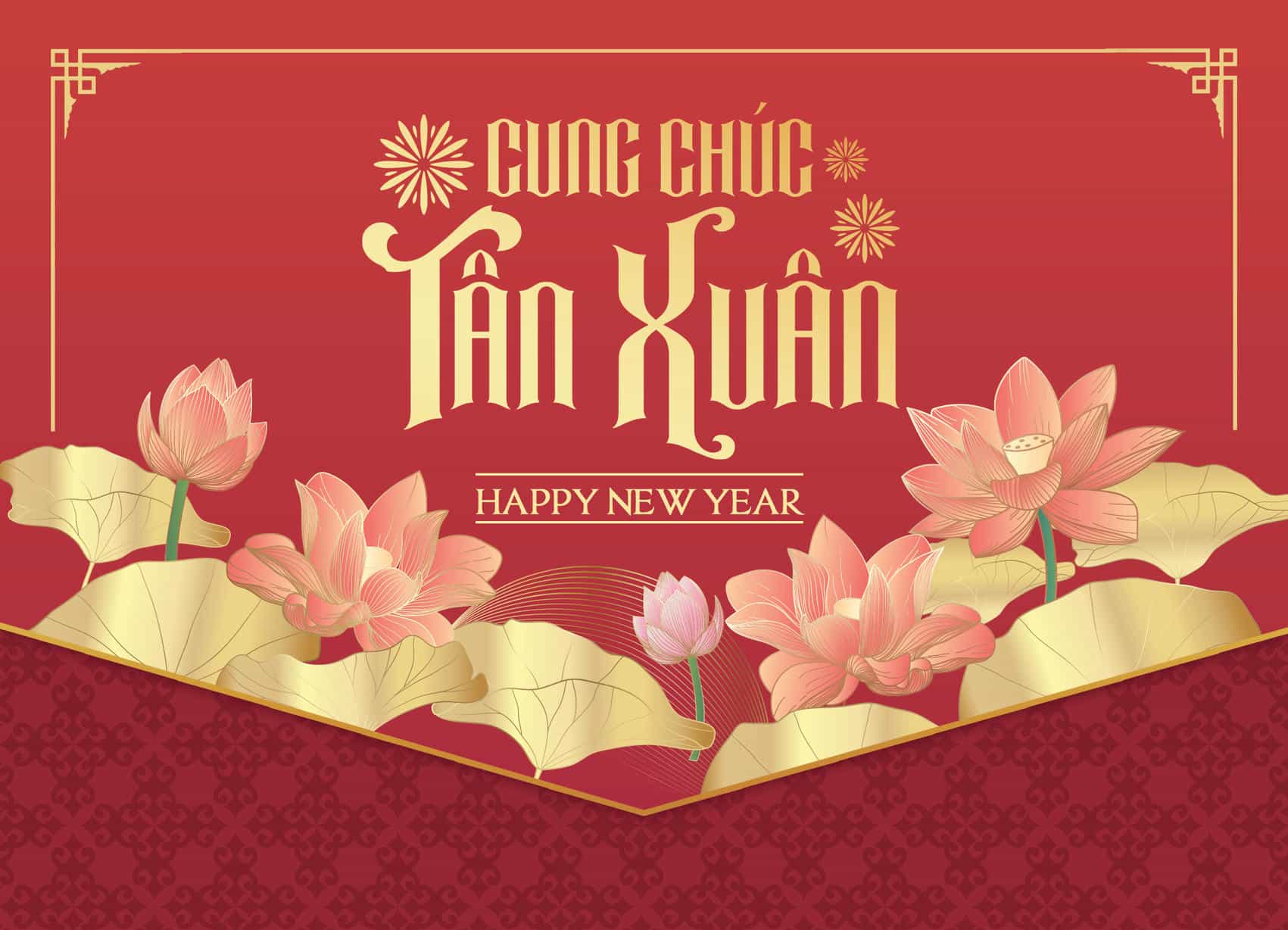 Thiệp chúc mừng năm mới GL-3558