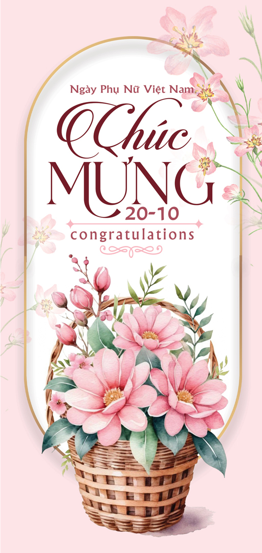 Thiệp chúc mừng ngày 20/10 CA-1080